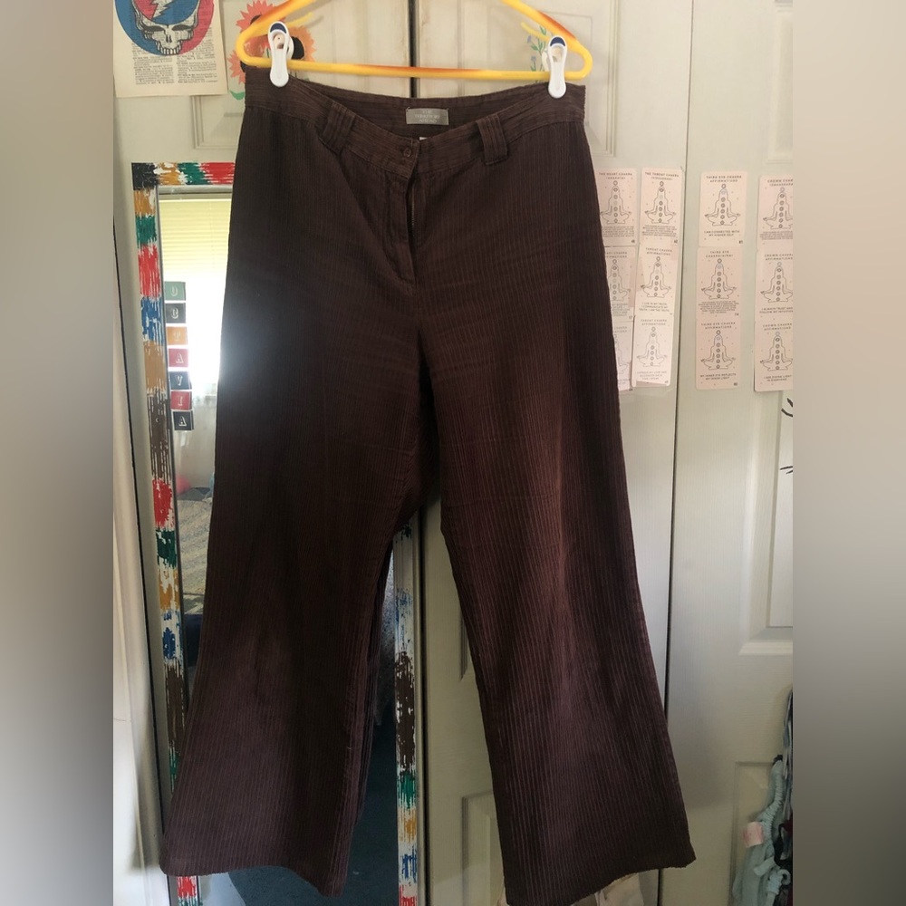 Brown corduroy pants